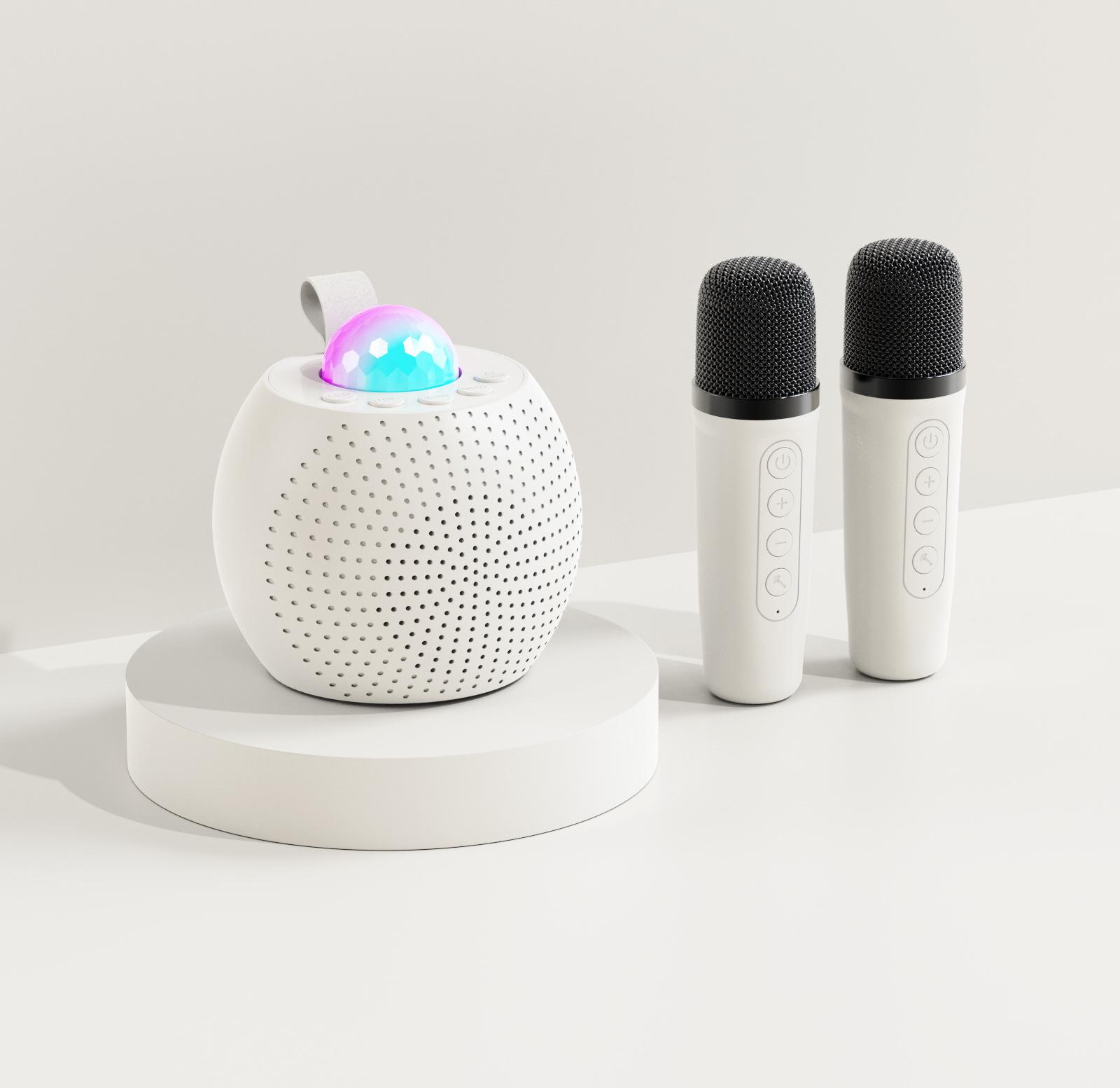 

Z1 All-in-One Wireless Bluetooth Speaker Microphone with LED Lights Z1 K Song Speaker