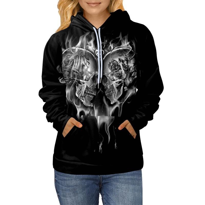 Spring Autumn 3D Printed Sportswear Women's Trendy Personalized Hoodie Hoodies & Sweatshirts (women’s)