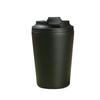 12Oz Stainless Steel Coffee Cup Thermos Cup Clamshell With Scale Inside, Simple And Portable Double-Layer Office Cup