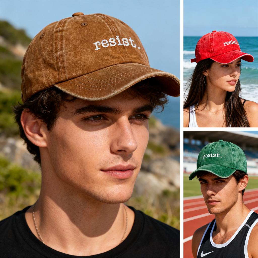 Washed Baseball Cap Fashion Sun Hat Peaked Cap