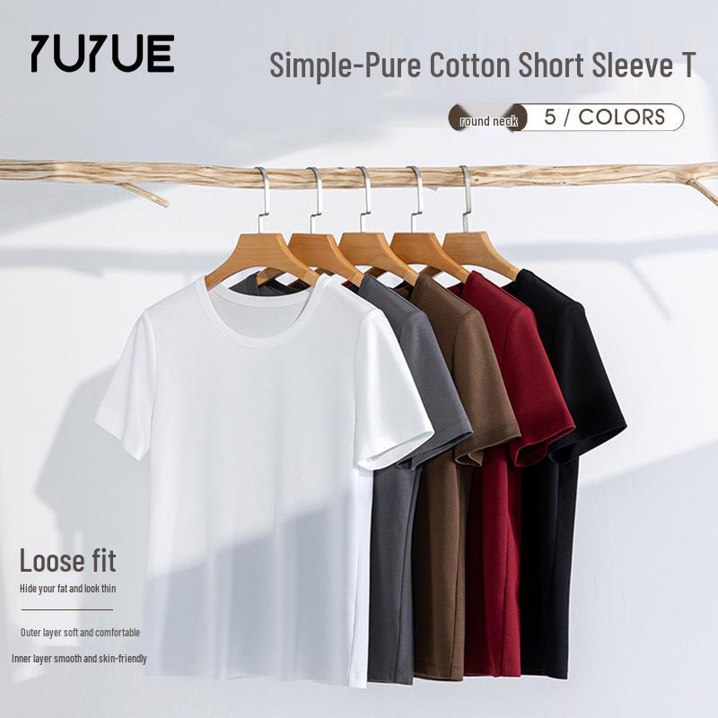 

Yu Yue Women s Quick-Dry Solid Color Loose Fit Round Neck Short Sleeve T-Shirt L