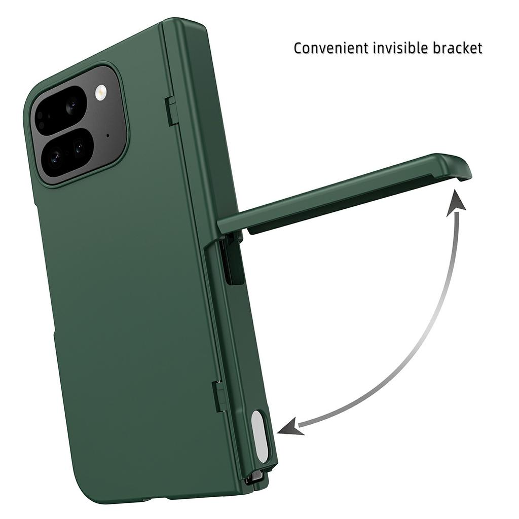 For Google Pixel 10 Pro Fold Case Kickstand Hard PC Phone Cover with Screen Film
