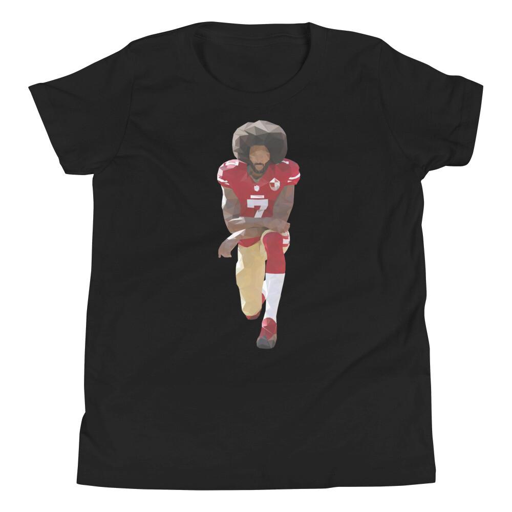 Kid’s T-shirt Colin Kaepernick Kneeling L