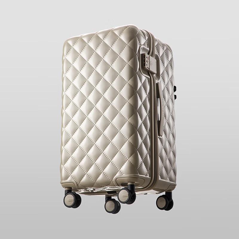 Rockland Diamond Pattern Hardside Spinner Luggage