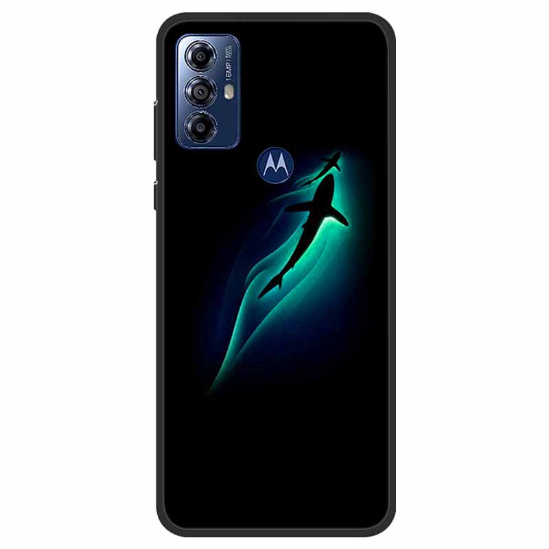 Für Motorola Moto G Play 2023 Hülle Weiche Silikon-Rückseite für Moto G Play 2023 Hülle GPlay 2023 Schwarze Handyhülle