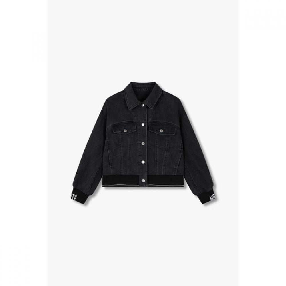 Vov Patch Washed Denim Jacket  7155355001 