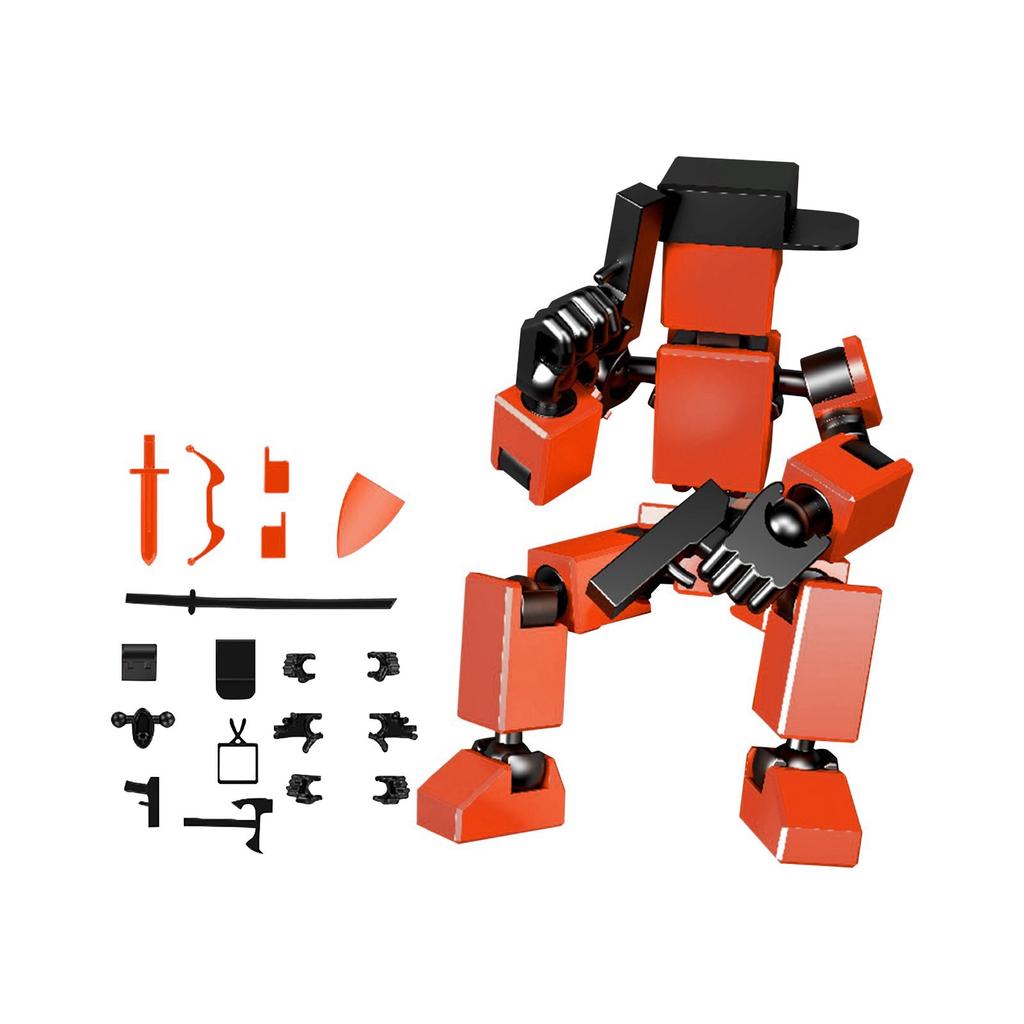 3d Printed Articulated Figurines, Creative Assembly And Decompression Toys