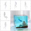 Unpainted Micro Landscape Diver Model Decorative Diver Figurine Toys  Desk Decoration