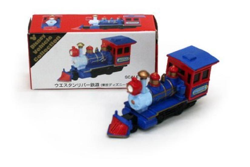 

Disney Resort Western River Railway TDR DISNEY Vehicle Collection TDL WESTERN RIVER RAILROAD Tomica [Tokyo (Blue) Tomica] синій