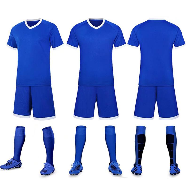 Football Suit, Men'S And Women'S Adult Children'S Training Suit, Primary School Game Jersey, Kindergarten Short-Sleeved Clothing Jersey