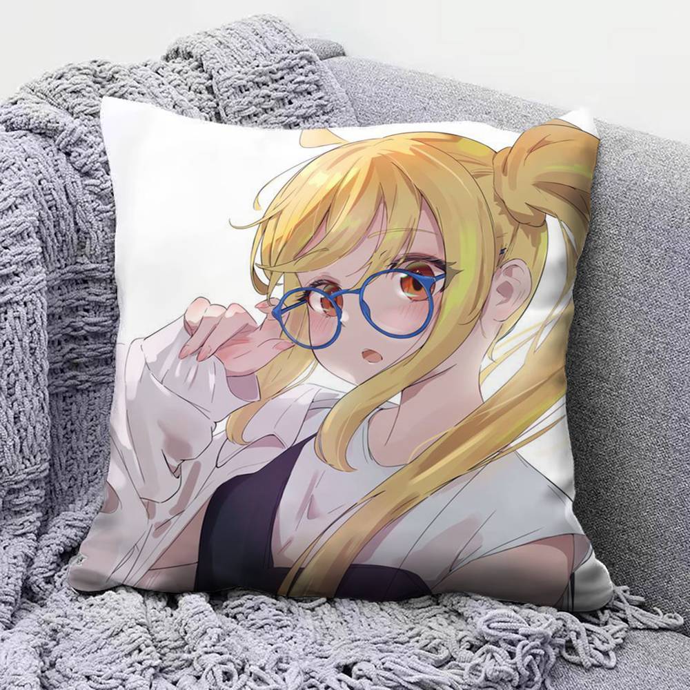 

Nijika Ijichi Anime Girl Home Sofa Cushion Covers and Aecorative Custom Pillow Covers 30x30 cm