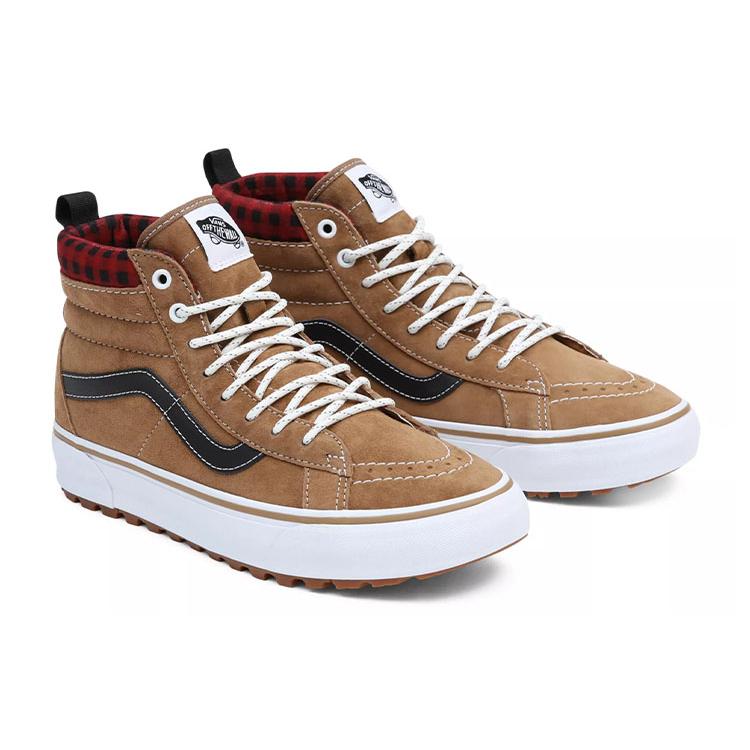 Sk8 Vans-Hi MTE-1 'Kostkovaný hnědý' VN0A5HZYY49