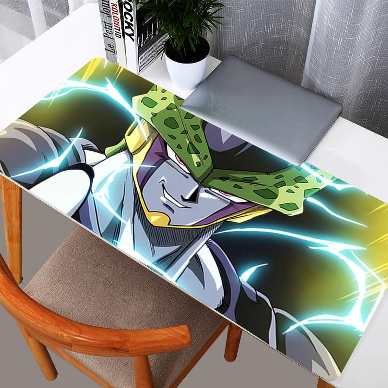 

DBZ Dragon Ball Cell Large E-sports Mouse Pad Smooth Flexible Rubber Gamer PC Computer Keyboard For CSGO Kawaii Mosuepad 30x60x0.2cm