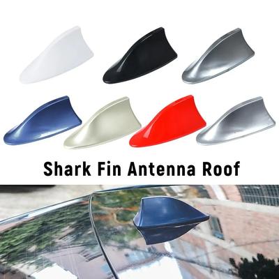 Car Radio Shark Fin Car Shark Antenna Radio FM Signal Design For All Cars Aerials Auto Exterior Styling Replacement Parts