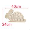 Wood Egg Holder Party Serving Tray Lightweight Practical Catering Platter Container