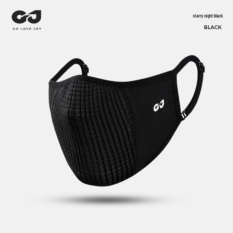 Summer Ice Silk Gradient Sunscreen Mask - UV Protection, Breathable Eye Cover for Men & Women