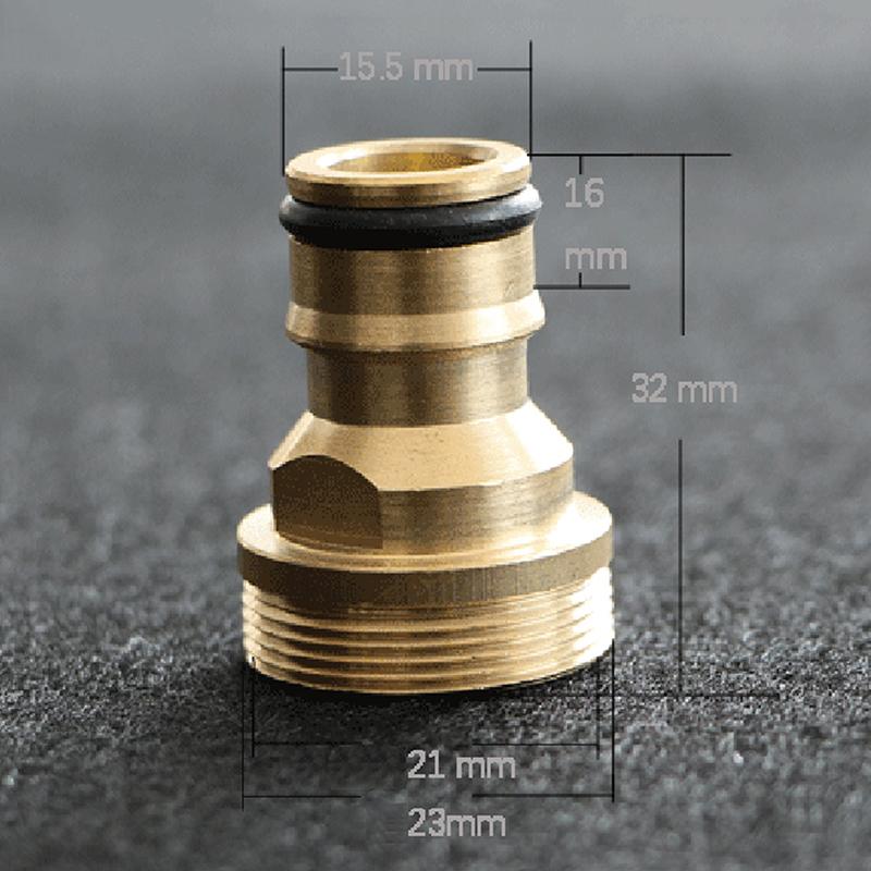 1/2/5Pcs Universal Tap Kitchen Adapters Brass Faucet Tap Connector Mixer Hose Adaptor Basin Fitting Garden Tools