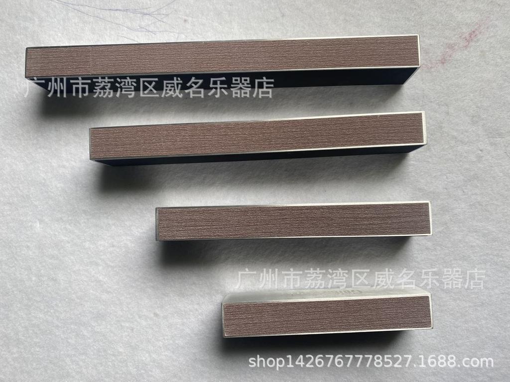 Bakelite Guitar & Bass Sanding Block: Leveling Tool with Sandpaper