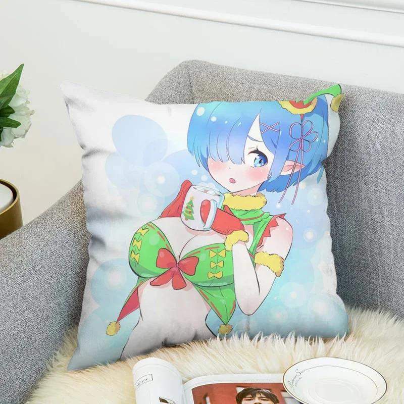 Pillowcases for Pillows Anime Pillow Cover 40x40 Pilow Cases Decorative Cushion Covers Pillowcase Cushions Home Decor Sofa