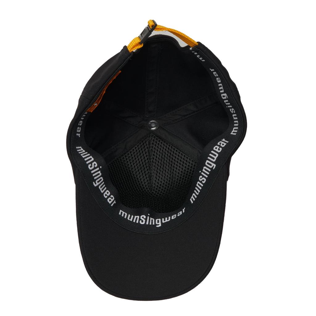 [Munsingwear] Cap [ENVOY] 3D front logo fitted hat sporty golf MEBXJC03 men's BK00 (black)