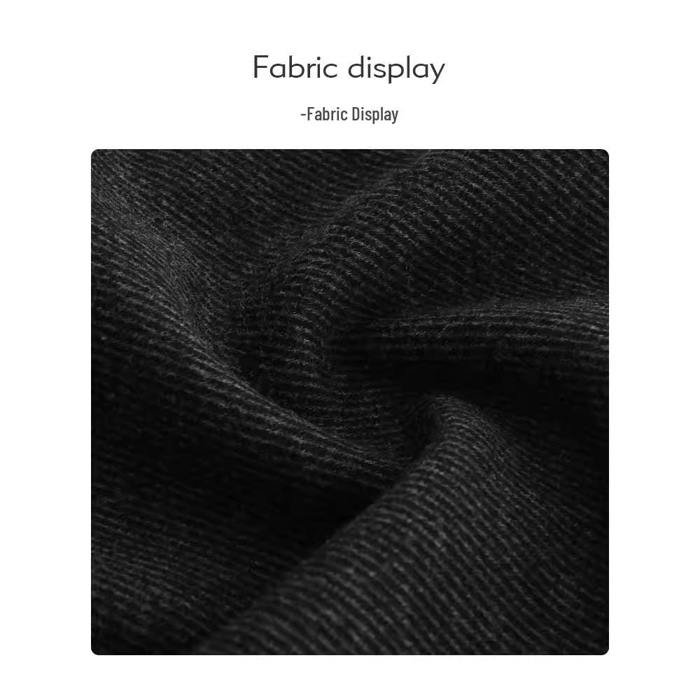 Woolen High-Waisted A-Line Eight-Panel Midi Skirt for Women - Elegant and Versatile for Autumn/Winter