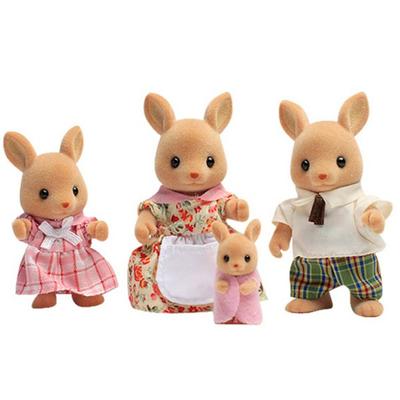 Sylvanian Family Plush Kangaroo Family 5272, 1 peça, brinquedos populares coreanos
