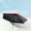 Outdoor Mini Umbrella 6-fold Portable Folding Ultralight Uv Protective Sun Rain Umbrellas Parasol Umbrella