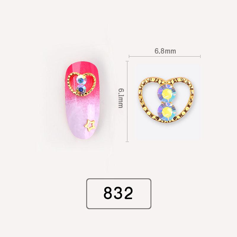 3D-Nagel-Strass-Glitzer-Nagelspitzen-Dekoration