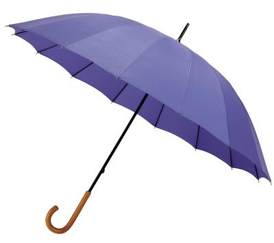 Mabu Parasol Umbrella for Women Men Unisex 58cm 16 Ribs Red Sky Blue Long Umbrella Umbrella UV Protection Light Blocking Umbrella for Sun and Rain