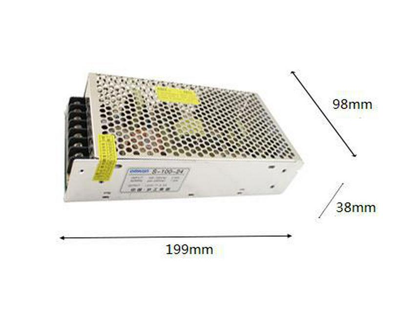 Huguang 100W Single Output Switching Power Supply, 3V/5V/7.5V/12V/15V/24V/27V/36V/48V