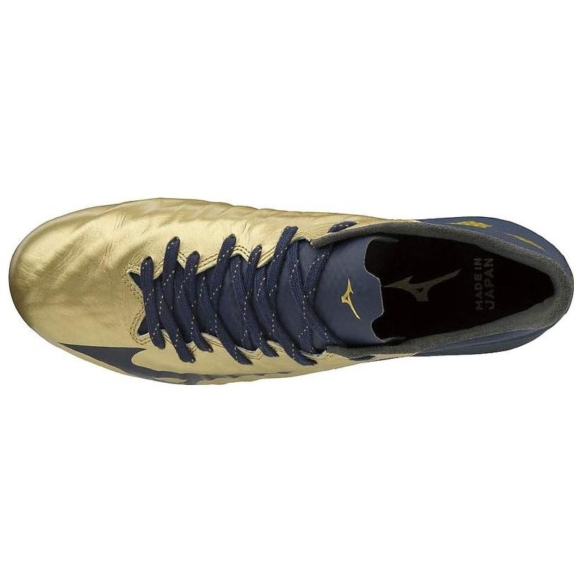 Mizuno Comfortable FG (Rubber Long Stud) Kangaroo Leather Shock Absorbing Non-Slip Wear-Resistant Breathable Supportive Football Shoes P1GA206014
