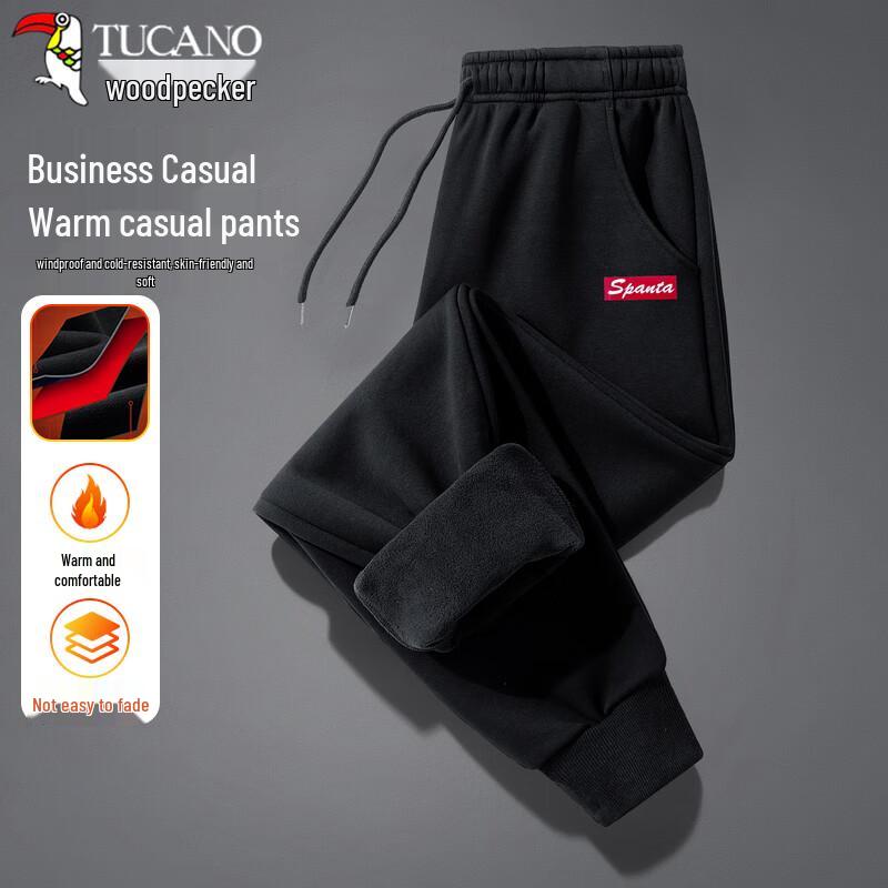 Tucano Men's Plush Lined Casual Jogger Pants