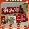 Festival Throw Pillow For Couches Decoration Soft PP Cotton Cushion Washable Cover Christmas Living Room Accent