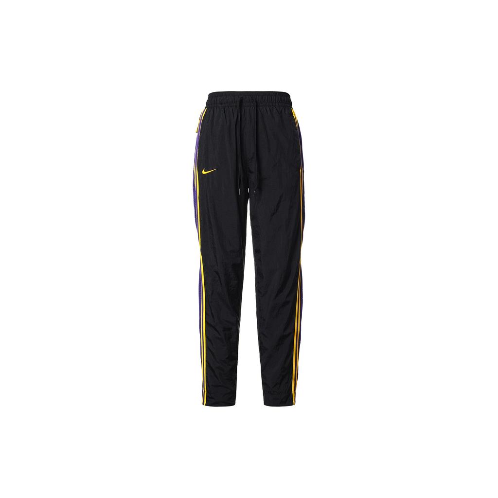 Nike NBA Los Angeles Lakers Courtside Basketball Pants Women Pants Black CN0323-010