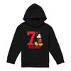 Disney Childrens/Kids Mickey Mouse Shirt Heather 7th Birthday Hoodie