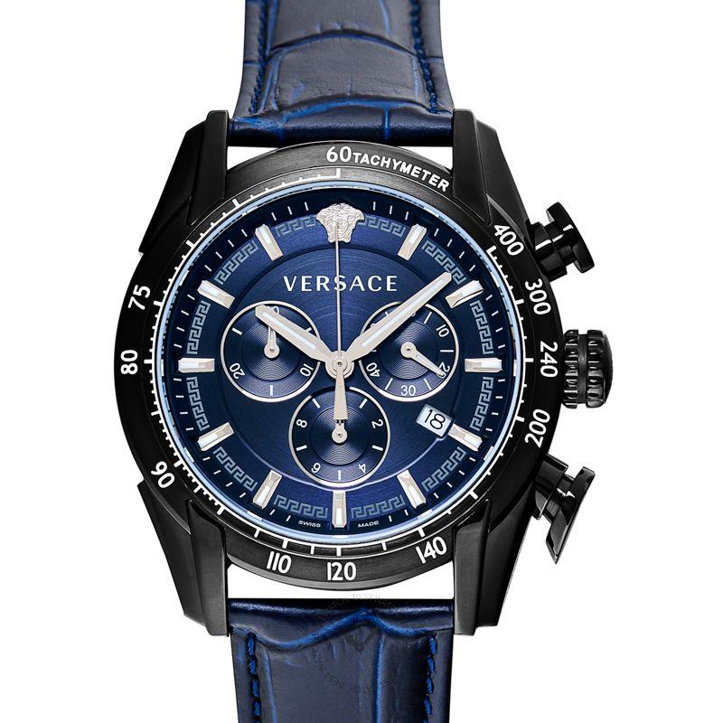 Versace Vīriešu Ray Hronogrāfa Kvarca Pulkstenis