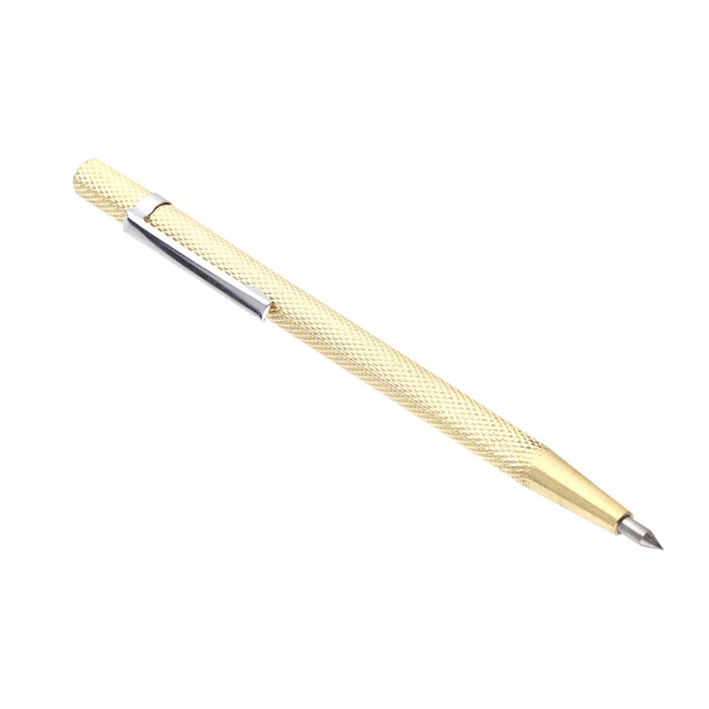 Tragbares Anreißwerkzeug Gravurstift Werkzeug Glas Keramik Gravierer Anreißwerkzeug (Gold)