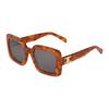 Celine Triomphe Logo Acetate Square Sunglasses Unisex Sunglasses Tortoiseshell 4S304CPLB-19BV