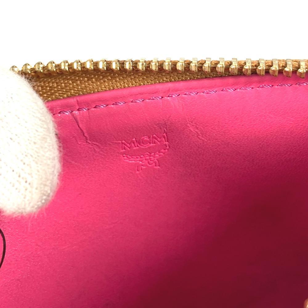 MCM Vicetos logo Wallet Coin Compartment with key ring coin purse