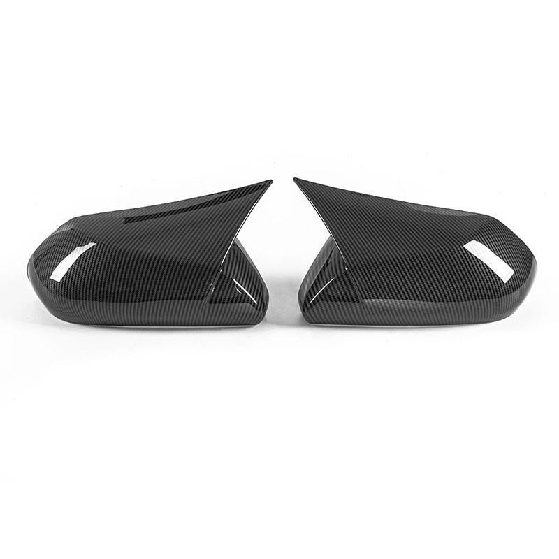 Rhyming Side Wing Rearview Mirror Cover Trim Decor Caps Car External Accessories 2pcs Fit For Toyota Camry Avalon