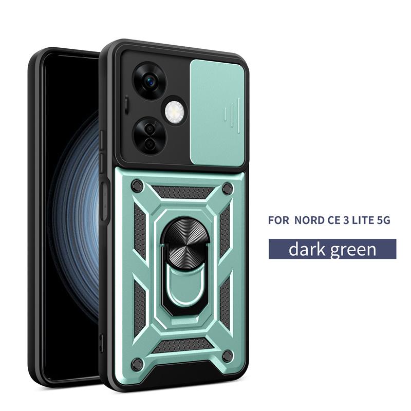 Für OnePlus Nord N30 5G Hülle Slide Camera Lens Armor Protect Coque Für One Plus Nord N30 N 30 Magnethalterring Rückseite