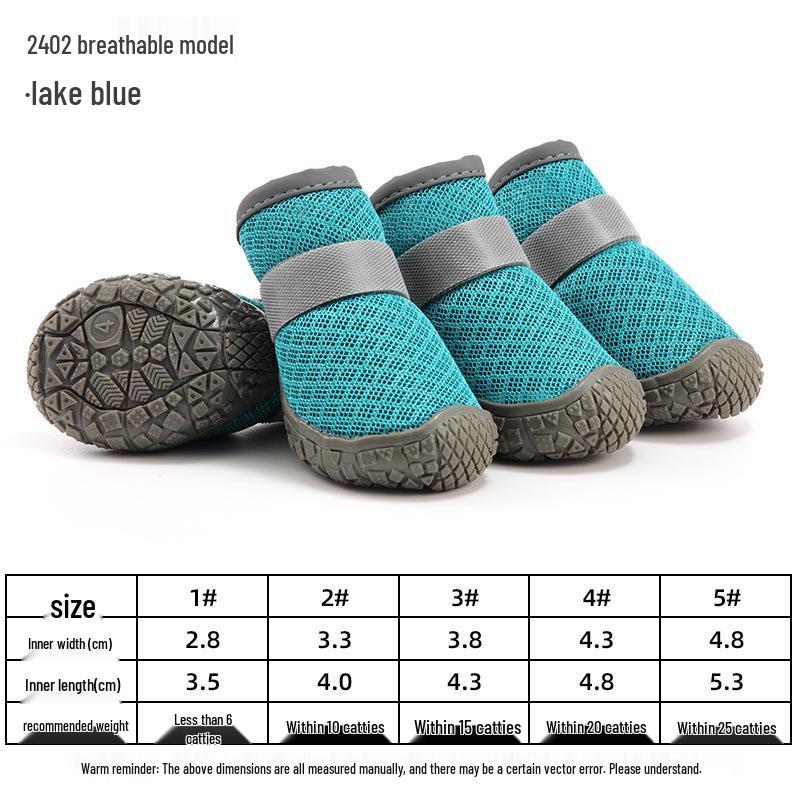 

Водонепроникні Нековзкі Дихаючі Черевички для Цуценят - Зносостійкі Брудозахисні Накладки на Лапи для Тедді та Бішонів Фрізе, Підходять для Всіх Сезонів. Size 1 (Width 3.3cm) for up to 6 lbs