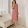 New Arrivals Open Run Pleated Dress 3 4 Sleeve