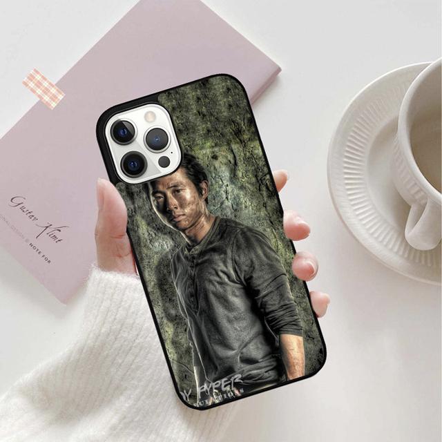 Glenn Maggie The Walking Dead Phone Case Back Cover for IPhone 18 17 Air 16 15 14 13 11 12 Pro Max Plus Shell Coque