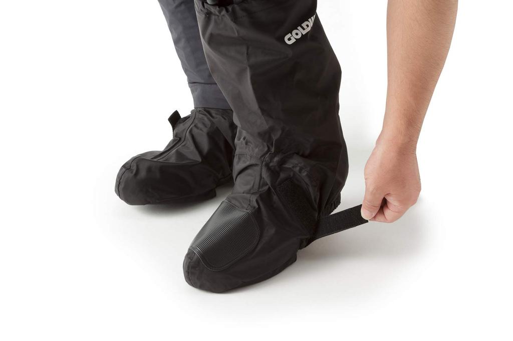 GOLDWIN Rain Gear Compact Boot Covers/Foot Covers GSM18006 Unisex Black M