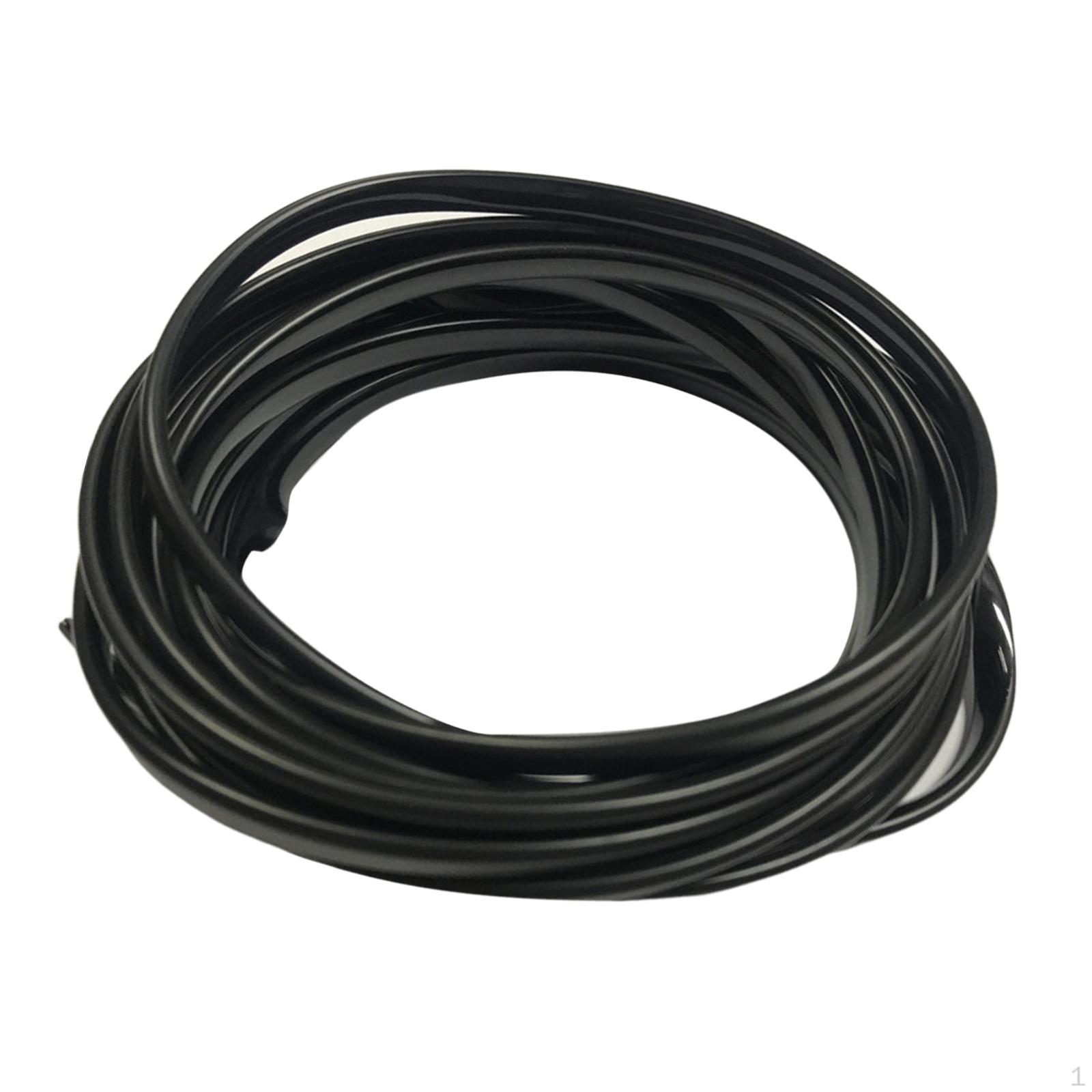 

Door Edge Guards 5M Strip Styling Moulding for SUV ATV Most Vehicle Shiny Black