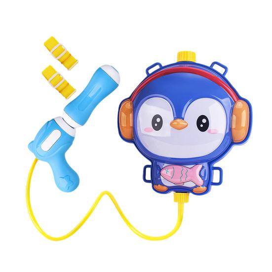 Cartoon Pull-Out Backpack Water Squirter for Kids Large Capacity Spray Toy for Summer Beach Pool Play Fun Outdoor Splash Game for Boy Girls