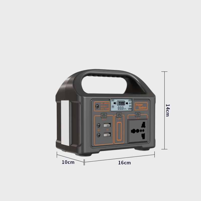220V/110V Lekki Power Bank Przenośna Bateria Litowo-Żelazowo-Fosforanowa Kemping na Świeżym Powietrzu Awaryjne Magazynowanie Energii Mobilny Zasilacz 16 * 10 * 14.3CM