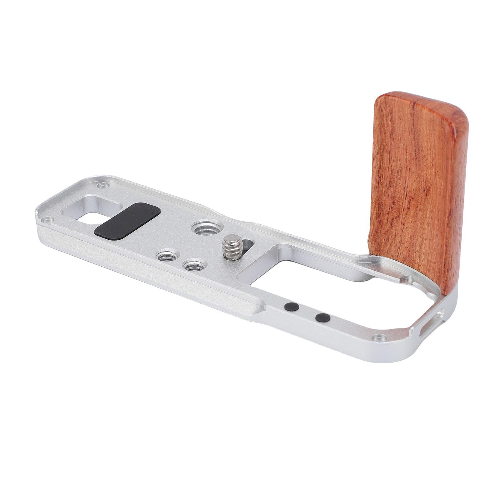 

Ручка для камеры Fuji X100VI из алюминиевого сплава и ореха с точным отверстием L-образной формы