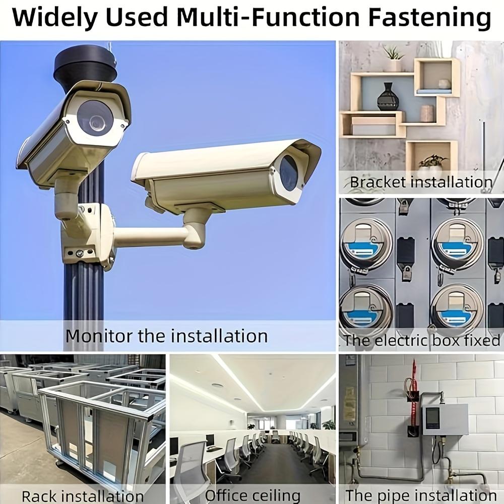 Heavy-Duty 5-Speed Adjustable Nail Gun - Quiet, Fast-Firing, Easy Assembly for Concrete/Steel/Gypsum Walls, DIY & Renovation (Nails Not Included)